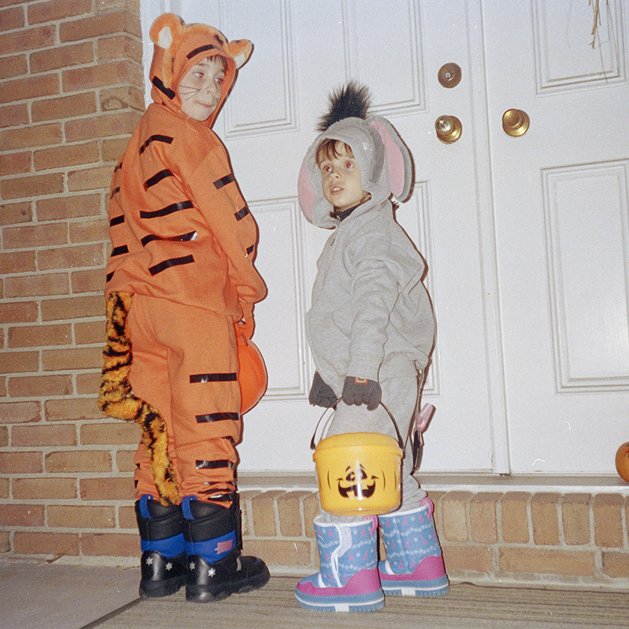 Me and Paul, Halloween; 3 and 7