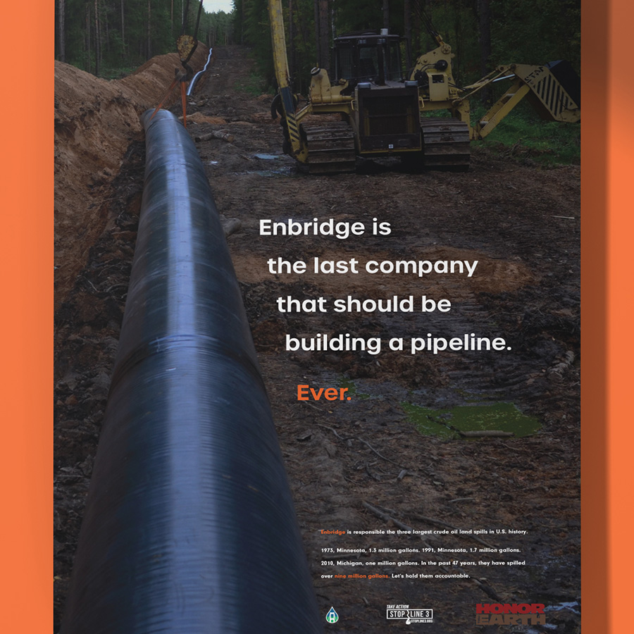 Resist Enbridge